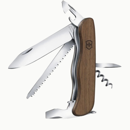 Нож Victorinox Forester Wood 10 функций (Ореховое дерево; 111мм)